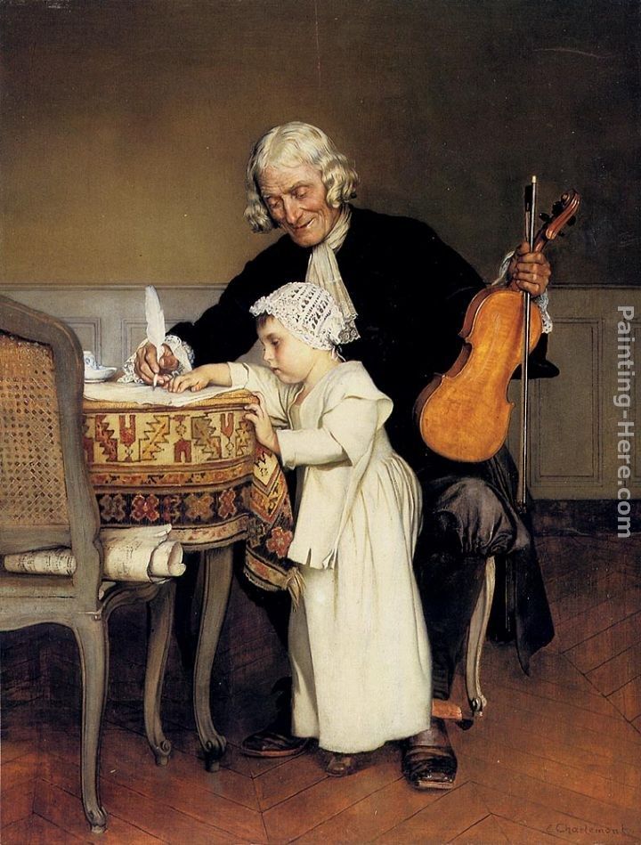 Eduard Charlemont The Music Lesson